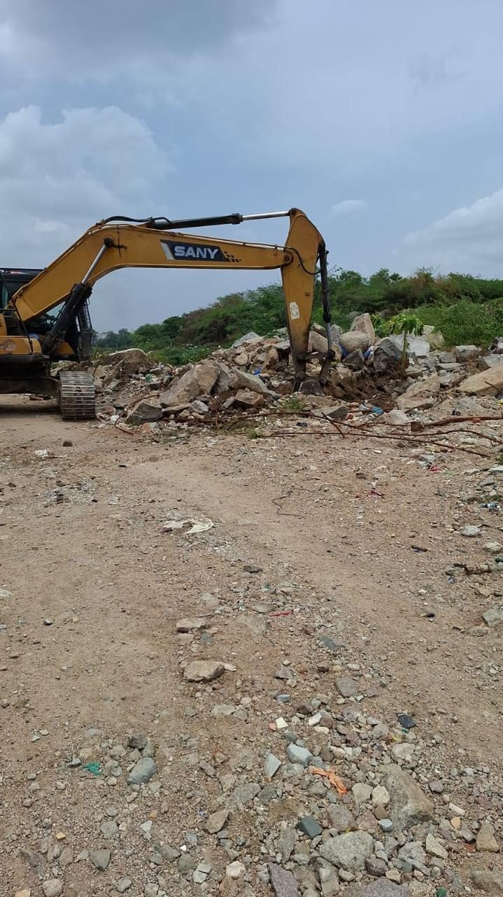 Backfilling works for Ramky at Attapur